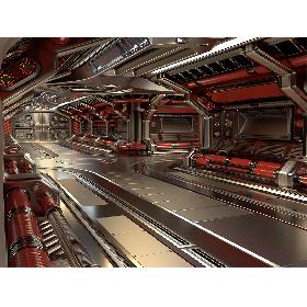 Sci Fi Modular Corridor Standard Edition model